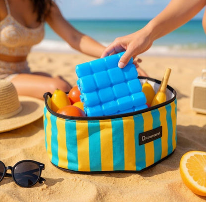 Bright and Homely Your Everyday 2 Pack Freezer Ice Block - Reusable Ice Packs for Lunch Box Ice Blocks for Cool Boxes, Cooler Bags & Lunch Boxes – Your Perfect Travel and Camping Companion